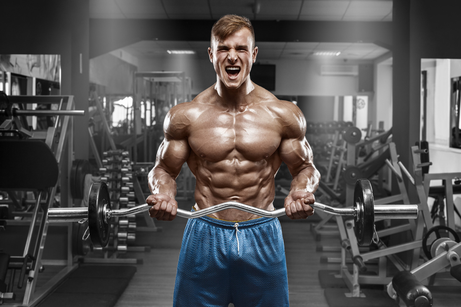Сколько нужно тренироваться для наращивания мышечной массы?